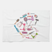 Linge De Cuisine Coeur de coiffeur Outil coiffeur (Horizontal)