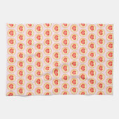 Linge De Cuisine Coeur de fraise classique Empreinte numérique Cook (Horizontal)