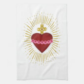 Linge De Cuisine Coeur de Marie (Vertical)