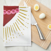 Linge De Cuisine Coeur de Marie (Quart Plié)