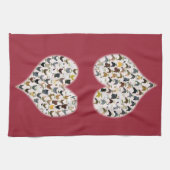 Linge De Cuisine Coeur de poulet (Horizontal)