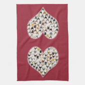 Linge De Cuisine Coeur de poulet (Vertical)