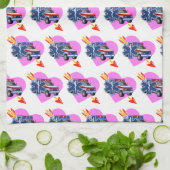 Linge De Cuisine Coeur du système EMS de    soins d'urgenceServiett (Plié)