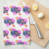 Linge De Cuisine Coeur du système EMS de    soins d'urgenceServiett (Quart Plié)