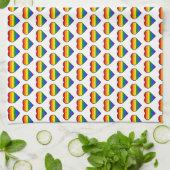 LINGE DE CUISINE CŒUR FIERTE (Plié)