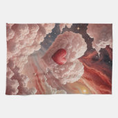 Linge De Cuisine Coeur galactique (Horizontal)