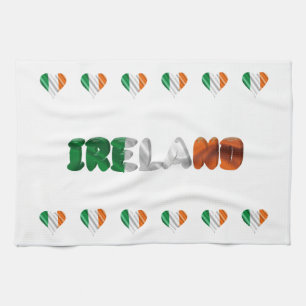 Linge De Cuisine Coeur irlandais