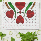 Linge De Cuisine Coeur néerlandais (Plié)