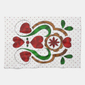 Linge De Cuisine Coeur néerlandais (Horizontal)