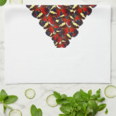 Linge De Cuisine Coeur papillon (Plié)