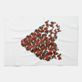 Linge De Cuisine Coeur papillon (Horizontal)