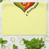 Linge De Cuisine Coeur portugais (Plié)