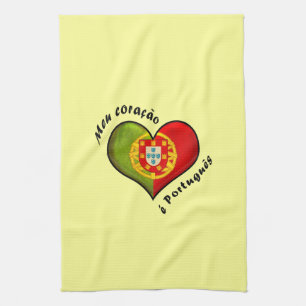 Linge De Cuisine Coeur portugais