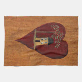 Linge De Cuisine Coeur primitif (Horizontal)