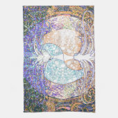 Linge De Cuisine Coeur, yang de yin, arbre de la vie par Amelia (Vertical)