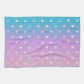 Linge De Cuisine Coeurs (Horizontal)