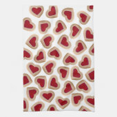 Linge De Cuisine Coeurs (Vertical)