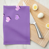 Linge De Cuisine coeurs (Quart Plié)