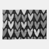 Linge De Cuisine Coeurs 4 (Horizontal)
