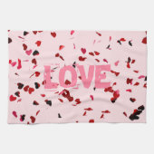 Linge De Cuisine Coeurs D'Amour (Horizontal)