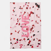 Linge De Cuisine Coeurs D'Amour (Vertical)