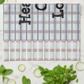 Linge De Cuisine Coeurs D'Amour (Plié)