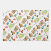 Linge De Cuisine Coeurs de cuisson (Horizontal)