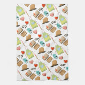 Linge De Cuisine Coeurs de cuisson (Vertical)