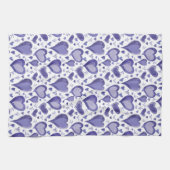 Linge De Cuisine Coeurs Dessin Artistique Saint Valentin (Horizontal)