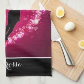 Linge De Cuisine Coeurs flottants de crosse (Quart Plié)