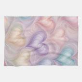 Linge De Cuisine Coeurs Gossamer (Horizontal)