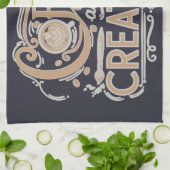 Linge De Cuisine Coffee and Creativity Typography (Plié)