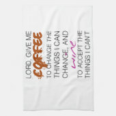 Linge De Cuisine Coffee and Wine (Vertical)