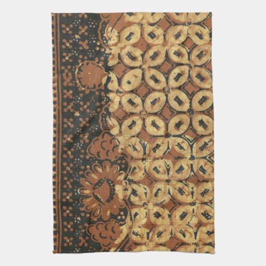 Linge De Cuisine Coffee Bean Earthy Boho Rustique (Vertical)