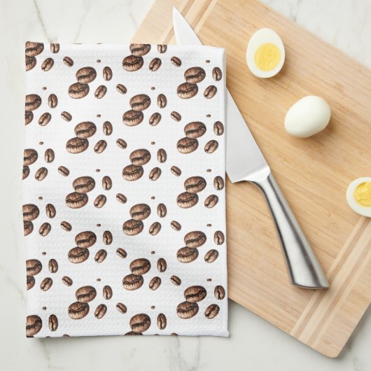 Linge De Cuisine Coffee Lover Gifts Kitchen Towel (Quart Plié)