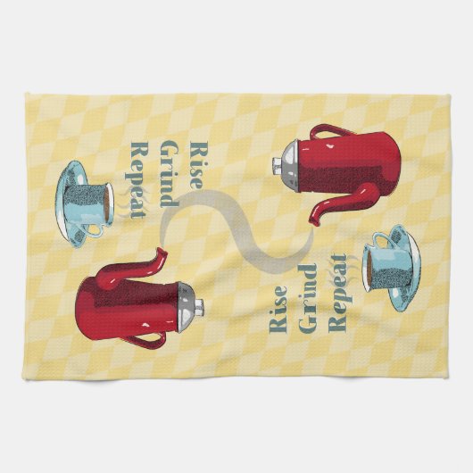 Linge De Cuisine Coffee Retro (Horizontal)