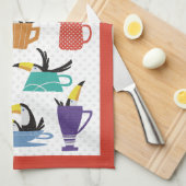 Linge De Cuisine Coffee with Toucans (Quart Plié)