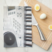 Linge De Cuisine Coin créatif : Tapisserie musicale (Quart Plié)