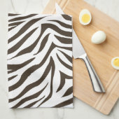 Linge De Cuisine Cola Safari Zebra (Quart Plié)