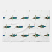 Linge De Cuisine Colibri À Gros Prix Sur Une Branche (Horizontal)