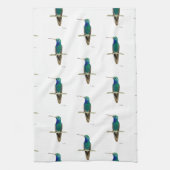 Linge De Cuisine Colibri À Gros Prix Sur Une Branche (Vertical)