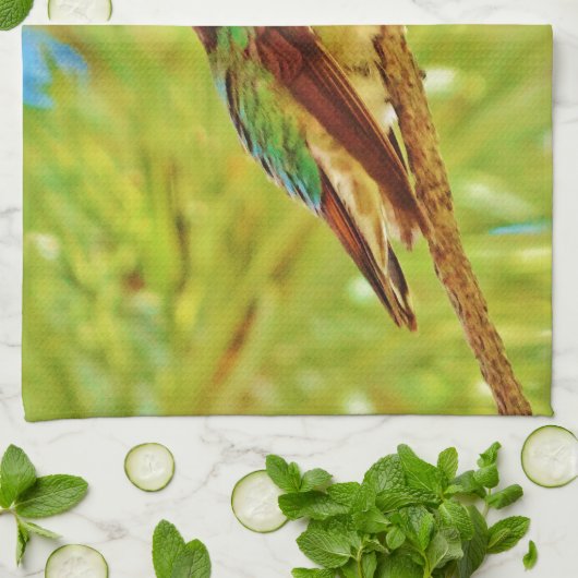 Linge De Cuisine Colibri en à feuillage persistant (Plié)