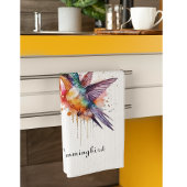Linge De Cuisine Colibri exotique coloré personnalisable