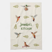 Linge De Cuisine Colibri roux (Vertical)