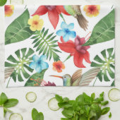 Linge De Cuisine Colibri tropical (Plié)