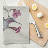 Linge De Cuisine Colibris et vigne (Quart Plié)