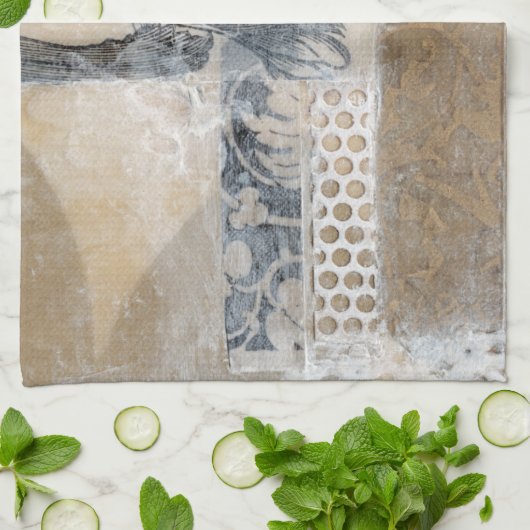 Linge De Cuisine Collage de dentelle I (Plié)