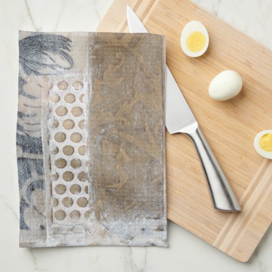 Linge De Cuisine Collage de dentelle I (Quart Plié)