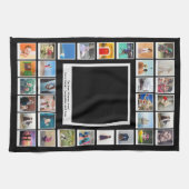 Linge De Cuisine Collage de photos de famille (Horizontal)