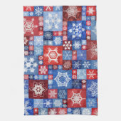 Linge De Cuisine Collage flocon de neige du 250e anniversaire (Vertical)